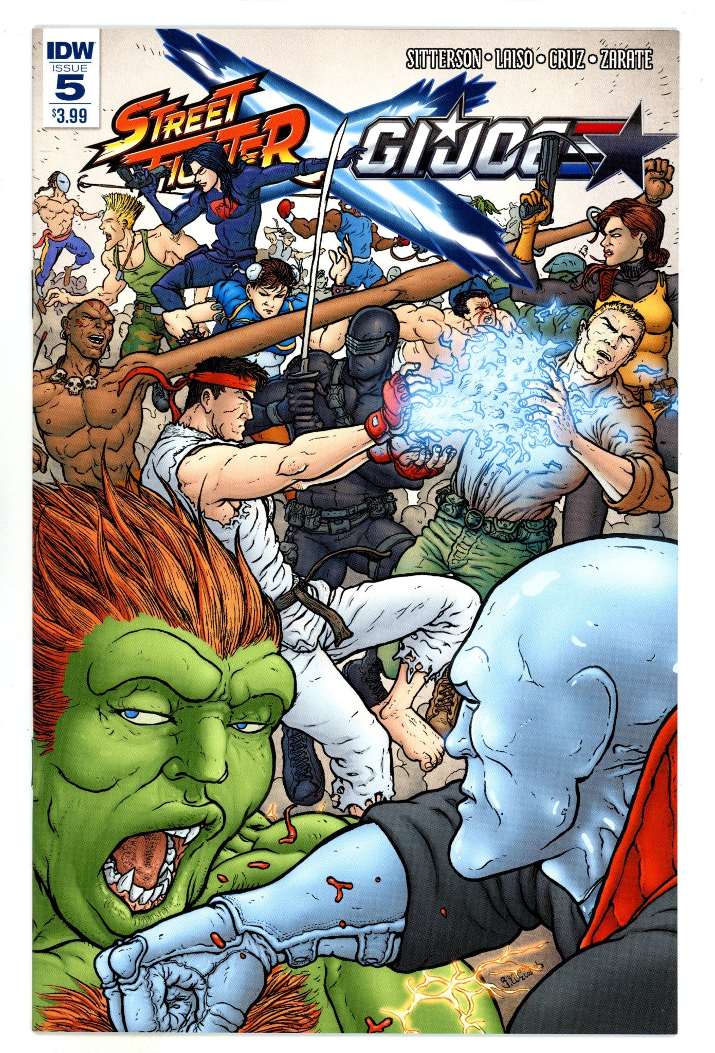Street Fighter X G.I. Joe 5 High Grade (2016) 