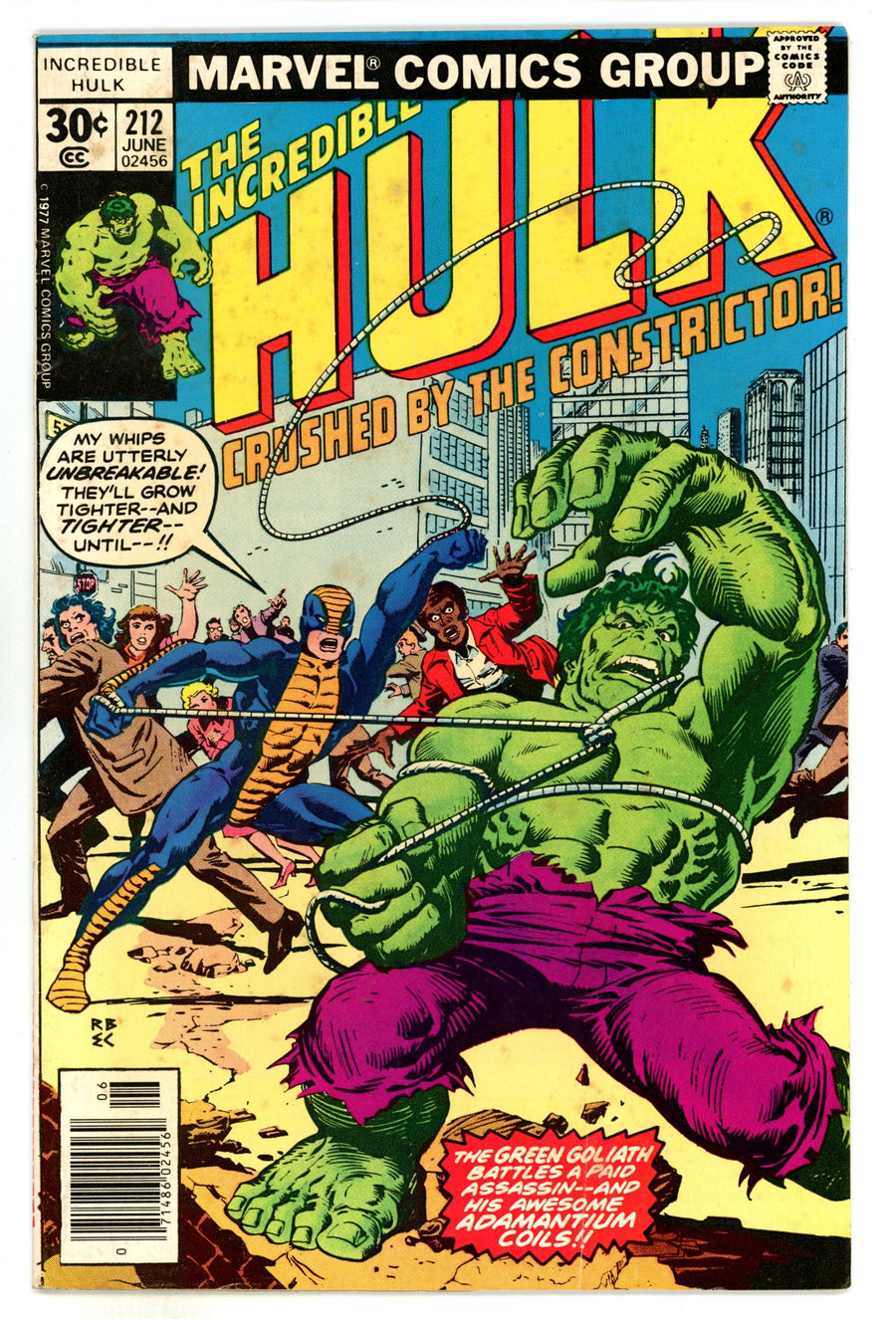The Incredible Hulk Vol 1 212 FN (6.0) (1977) 