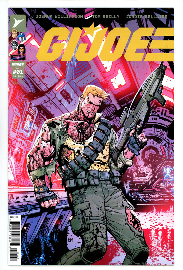 G.I. Joe 1 Mahnke 3rd Print Damaged Variant (2025)