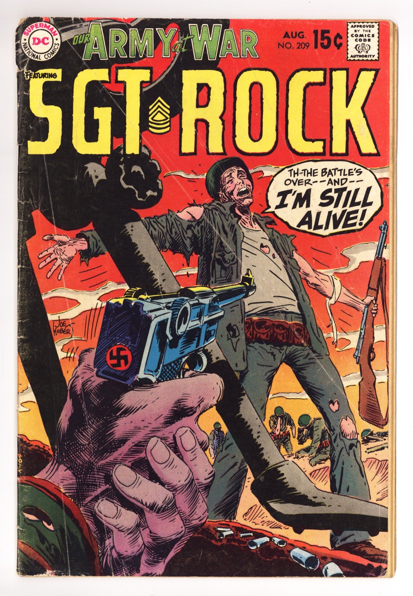 Our Army at War Vol 1 209 GD/VG (3.0) (1969) 