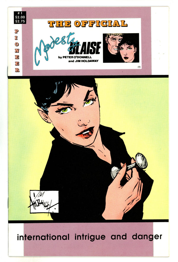 The Official Modesty Blaise 1 Mid Grade (1988)