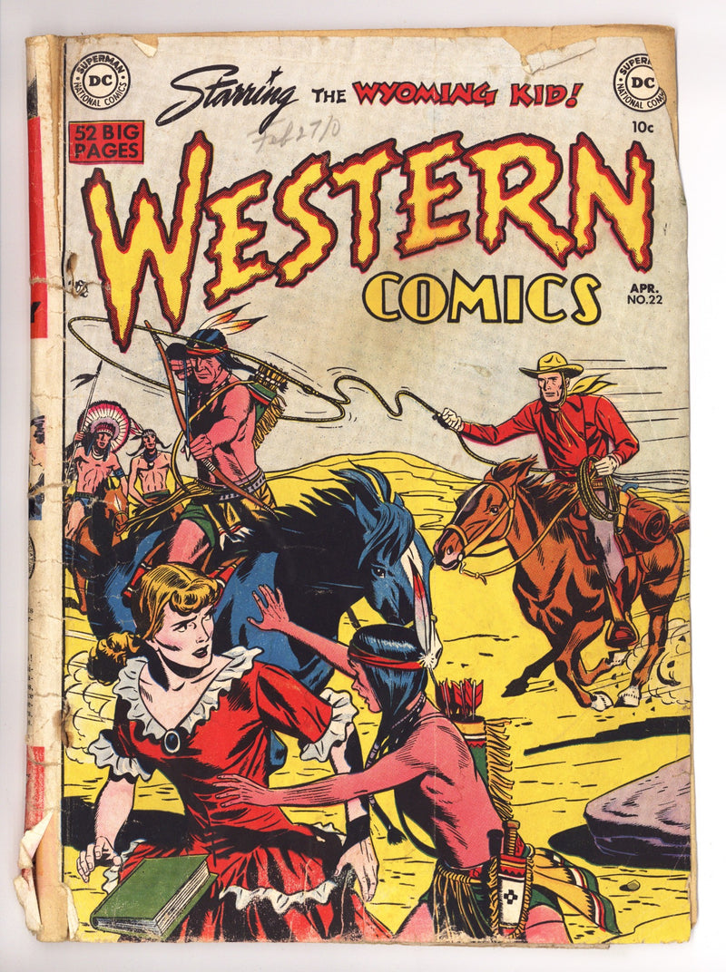 Western Comics 22 PR (0.5) (1951) 