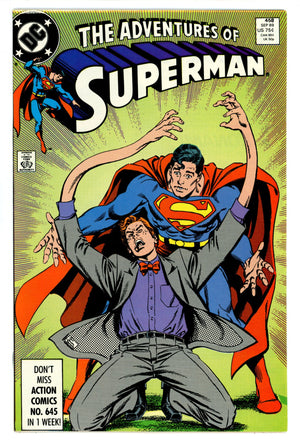 Adventures of Superman Vol 1 458 High Grade (1989)