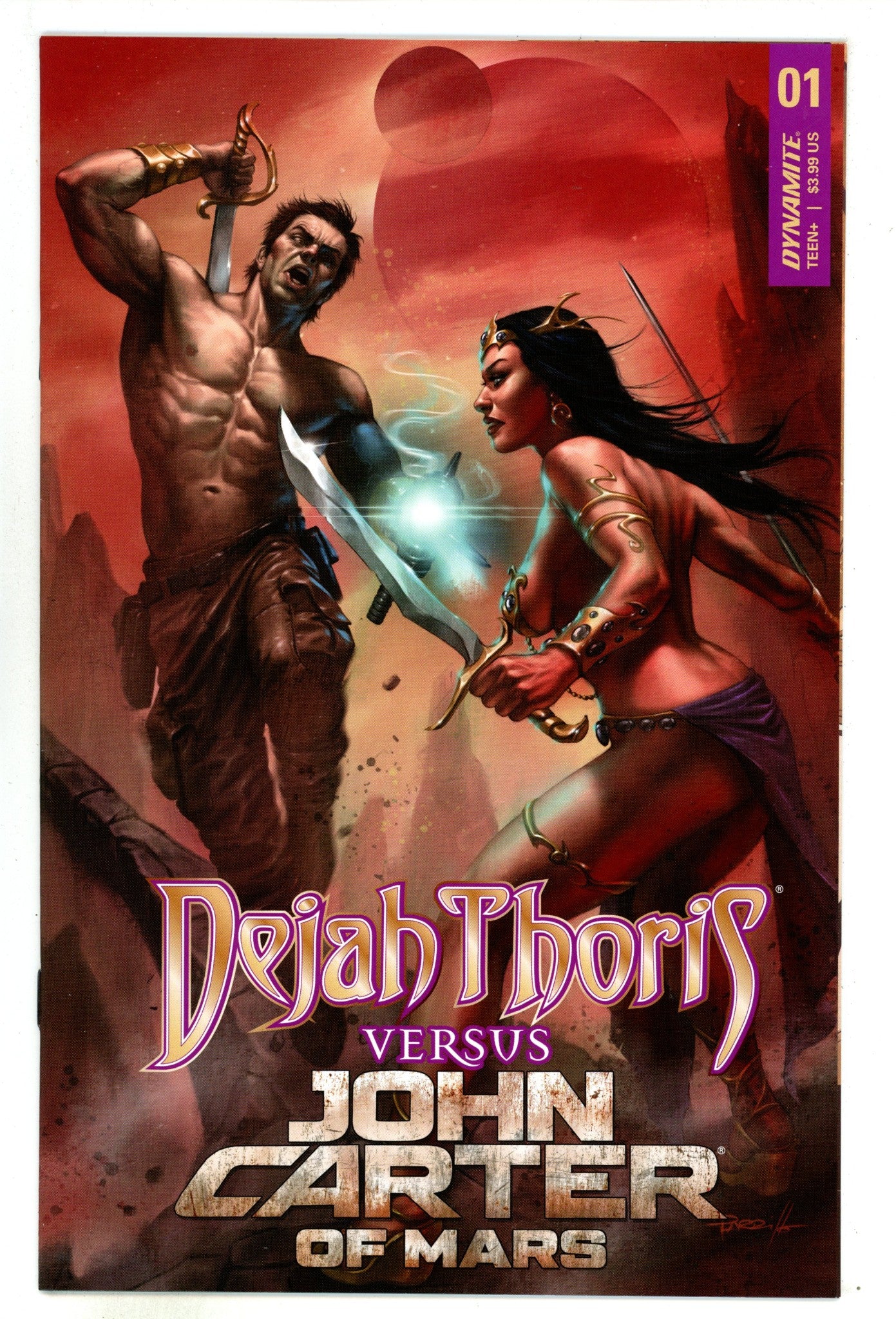 Dejah Thoris versus John Carter 1 High Grade (2021) 