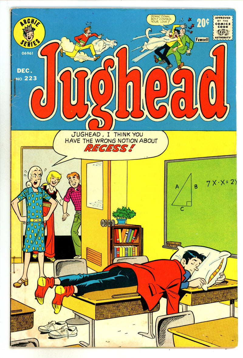 Jughead Vol 1 223  Low Grade  (1973)  