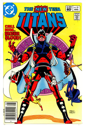The New Teen Titans Vol 1 22 Newsstand NM- (9.2) (1982)