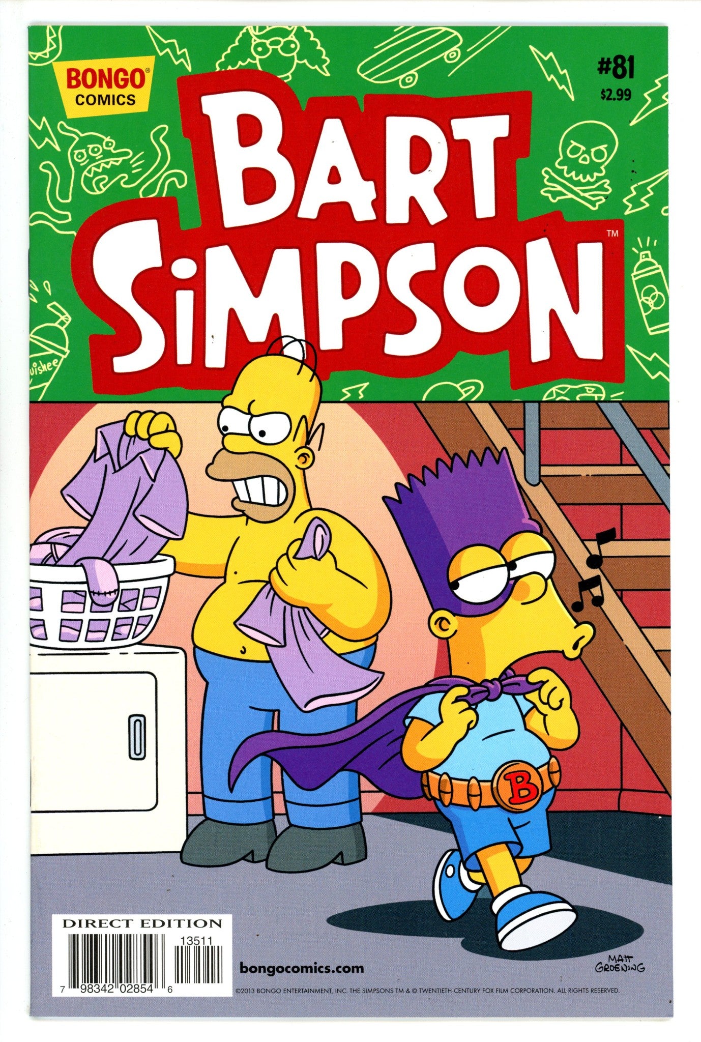 Simpsons Comics Presents Bart Simpson 81 NM- (9.2) (2013)