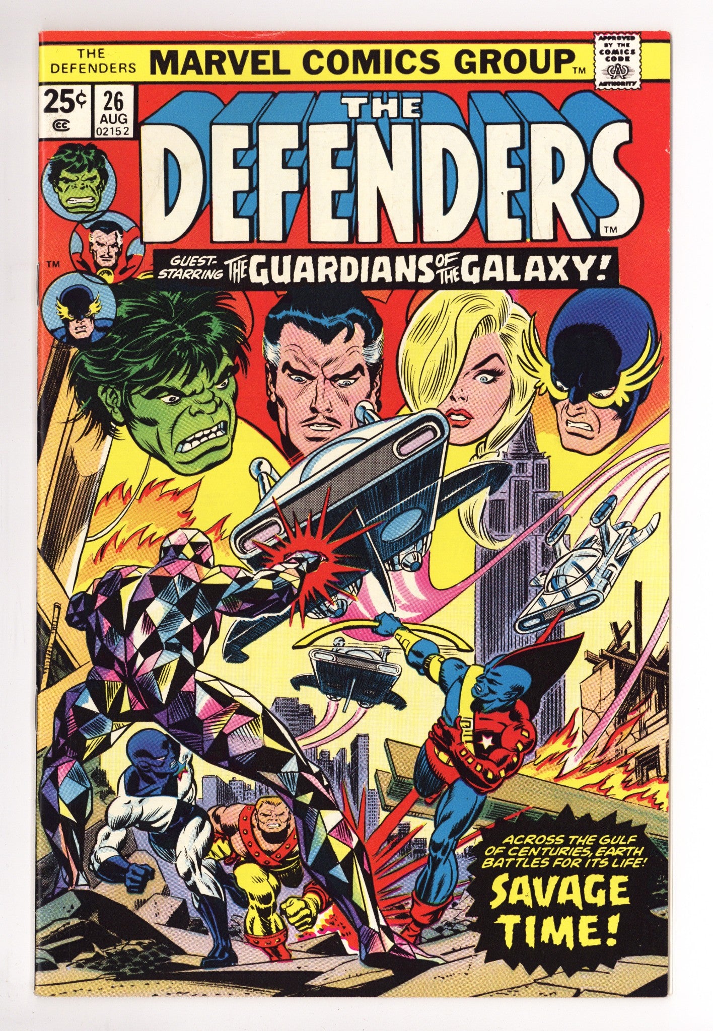 The Defenders Vol 1 26 VF- (7.5) (1975) 