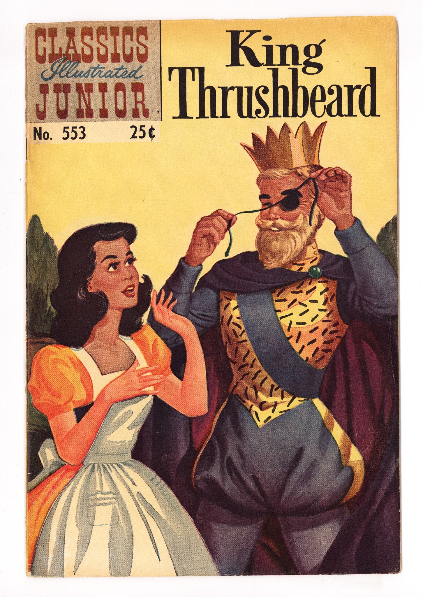 Classics Illustrated Junior 553 Low Grade HRN 576 (1968) 