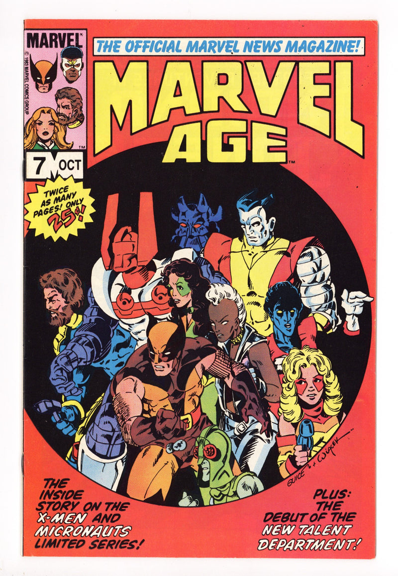 Marvel Age 7 Mid Grade (1983) 
