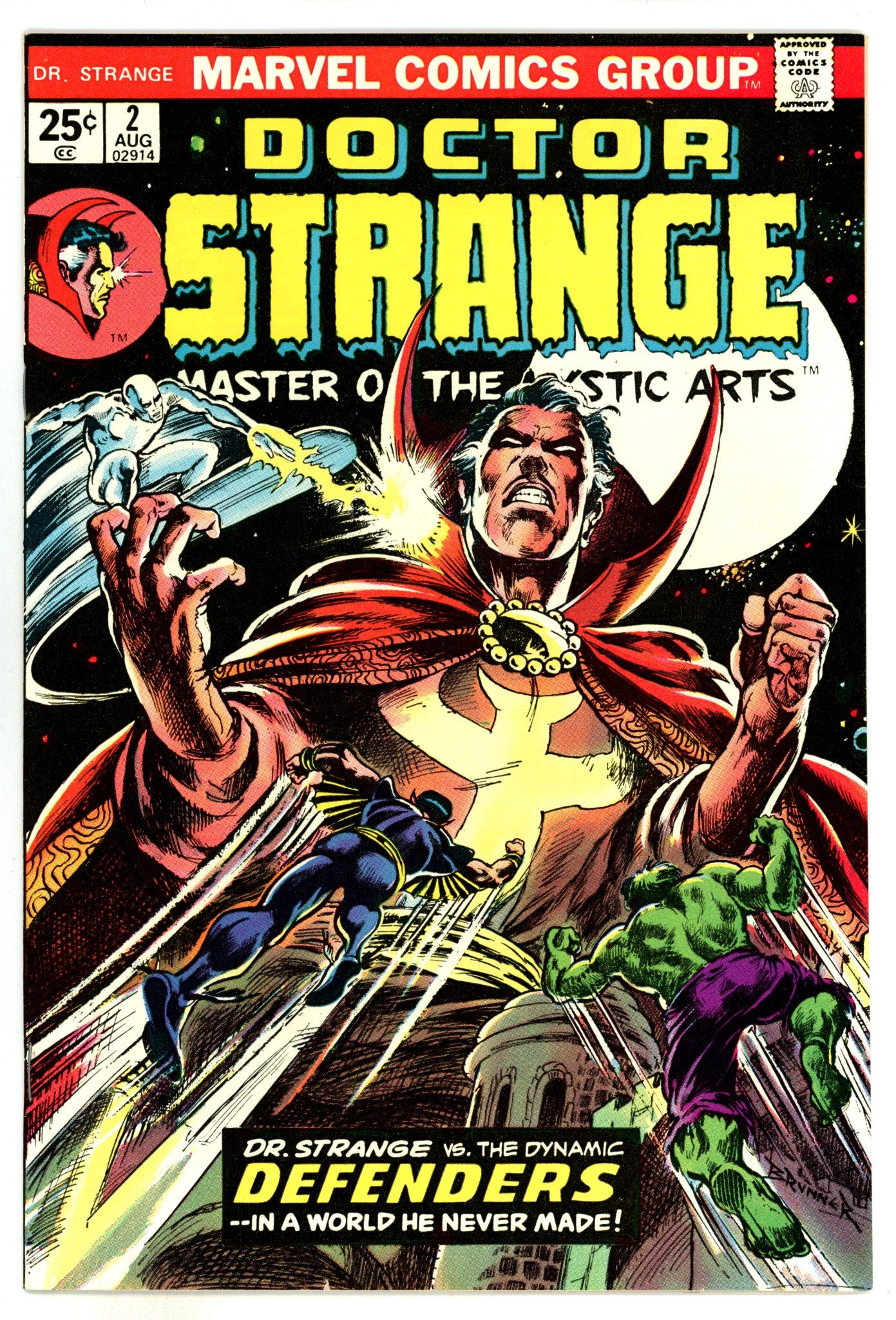 Doctor Strange Vol 2 2 NM (9.4) (1974) 