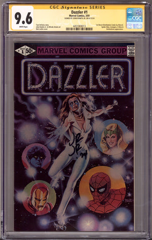 Dazzler Vol 1 1 CGC 9.6 (NM+) (1981) Signed x1 Cover John Romita Jr.