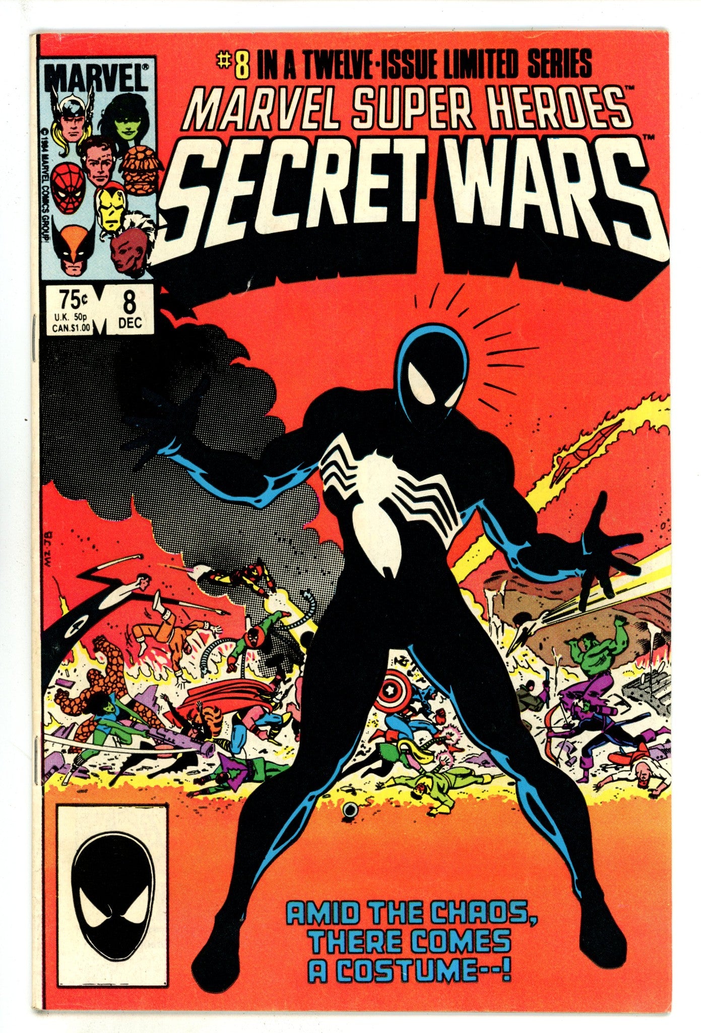 Marvel Super-Heroes Secret Wars 8 FN- (5.5) (1984) 