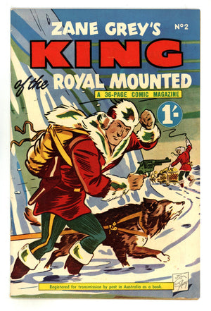 Zane Grey's King of the Royal Mounted 2 FN (6.0) (1955) 