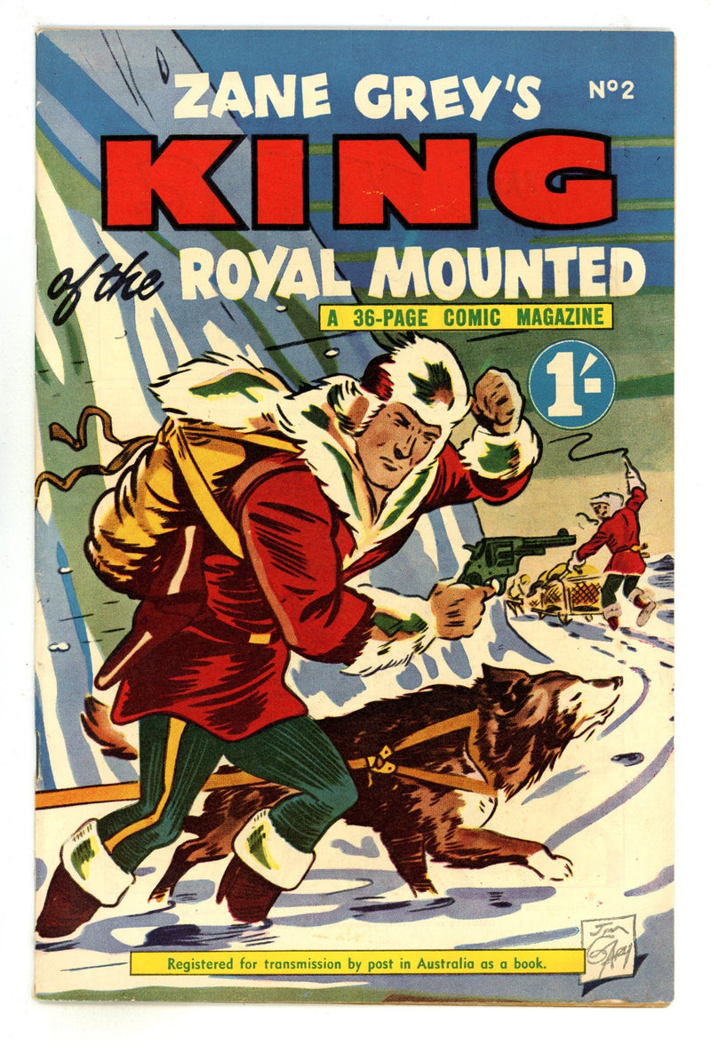 Zane Grey's King of the Royal Mounted 2 FN (6.0) (1955) 