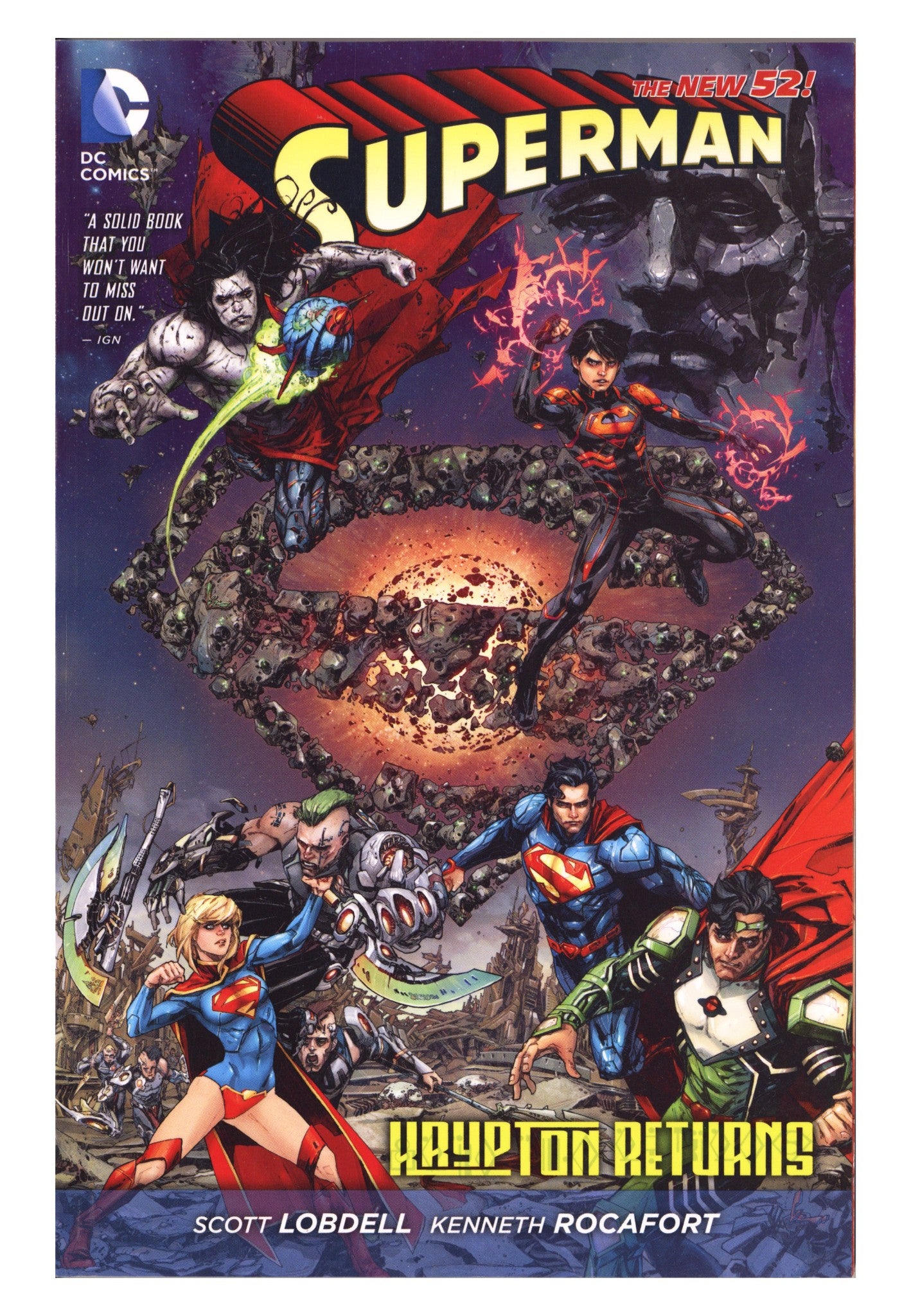 Superman: Krypton Returns TPB Mid Grade (2015) 