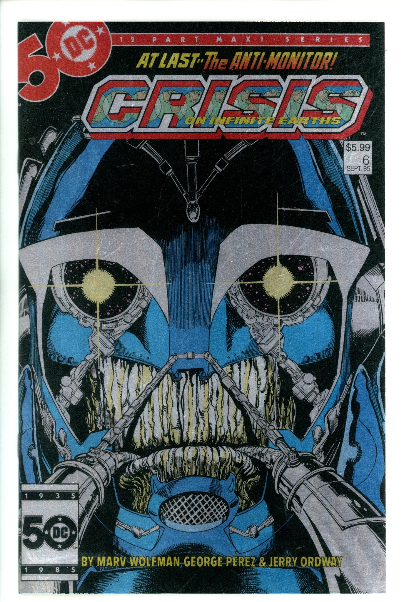 Crisis On Infinite Earths 6 Pérez Facsimile Foil Variant (2024)