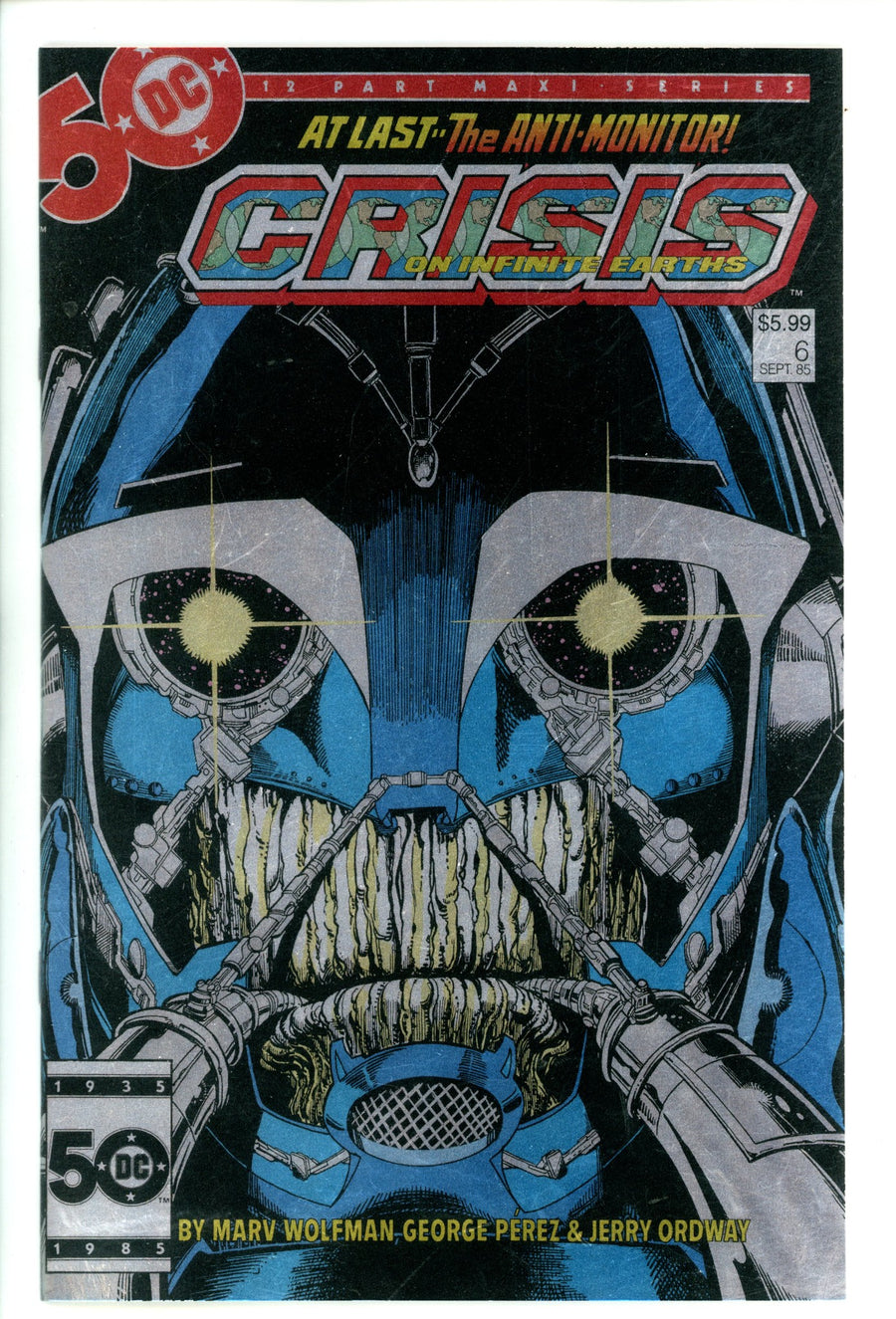 Crisis On Infinite Earths 6 Pérez Facsimile Foil Variant (2024)