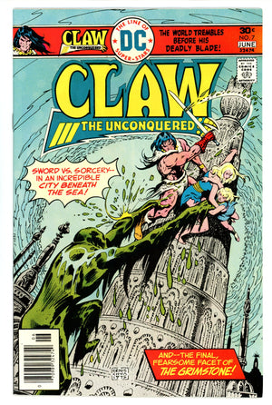 Claw the Unconquered 7 VF+ (8.5) (1976) 