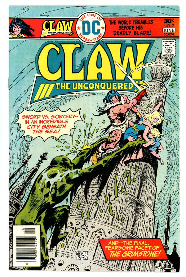 Claw the Unconquered 7 VF+ (8.5) (1976)