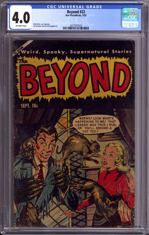 The Beyond 22 CGC 4.0 (VG) (1953)