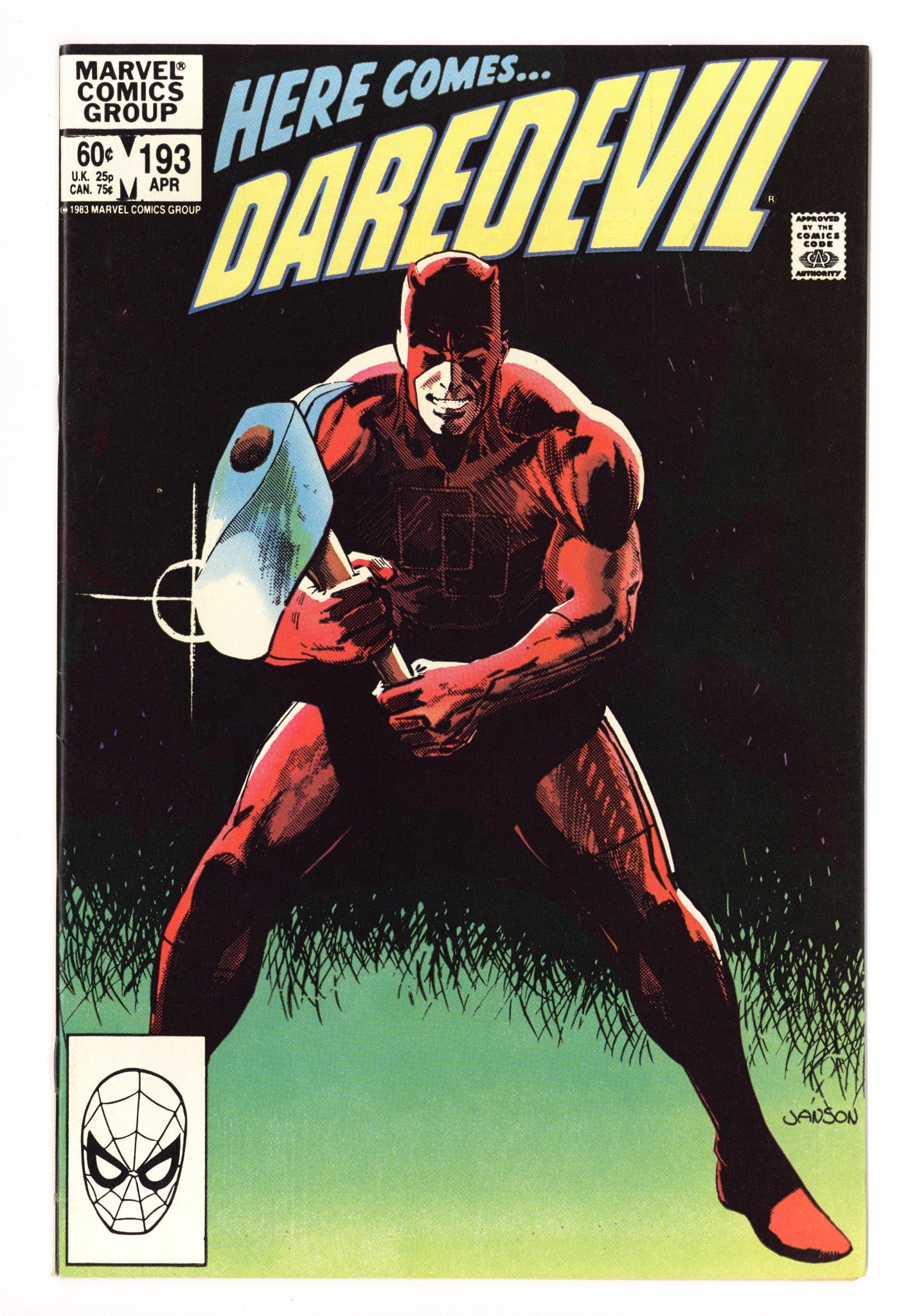 Daredevil Vol 1 193 Mid Grade (1983) 
