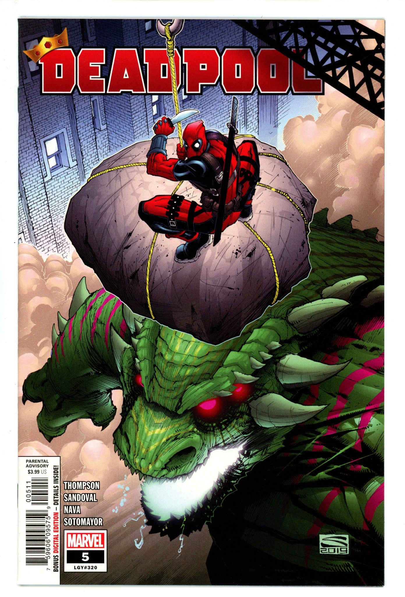 Deadpool Vol 7 5 (320) High Grade (2020) 