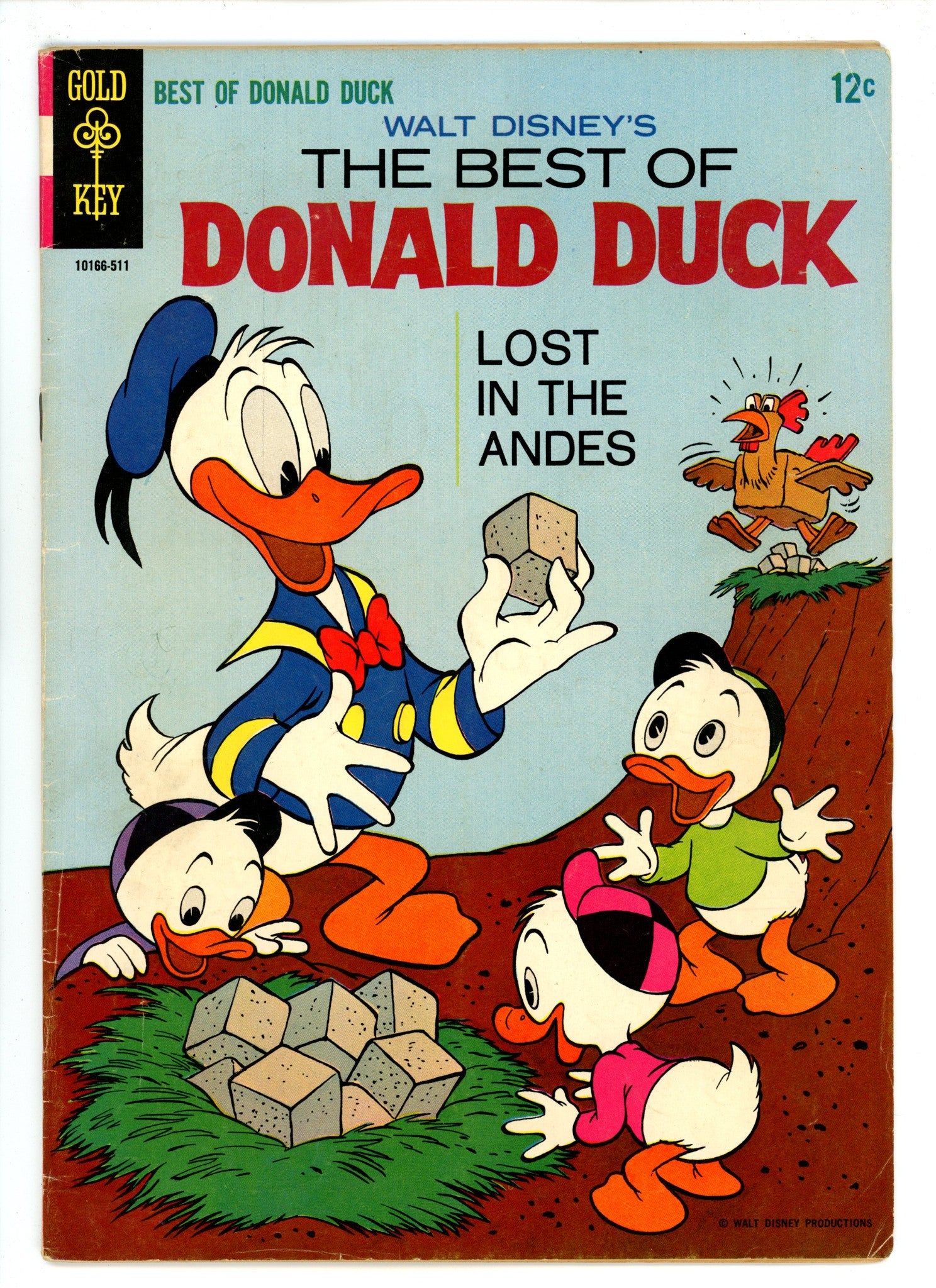 Walt Disney's the Best of Donald Duck 1 VG+ (4.5) (1965) 