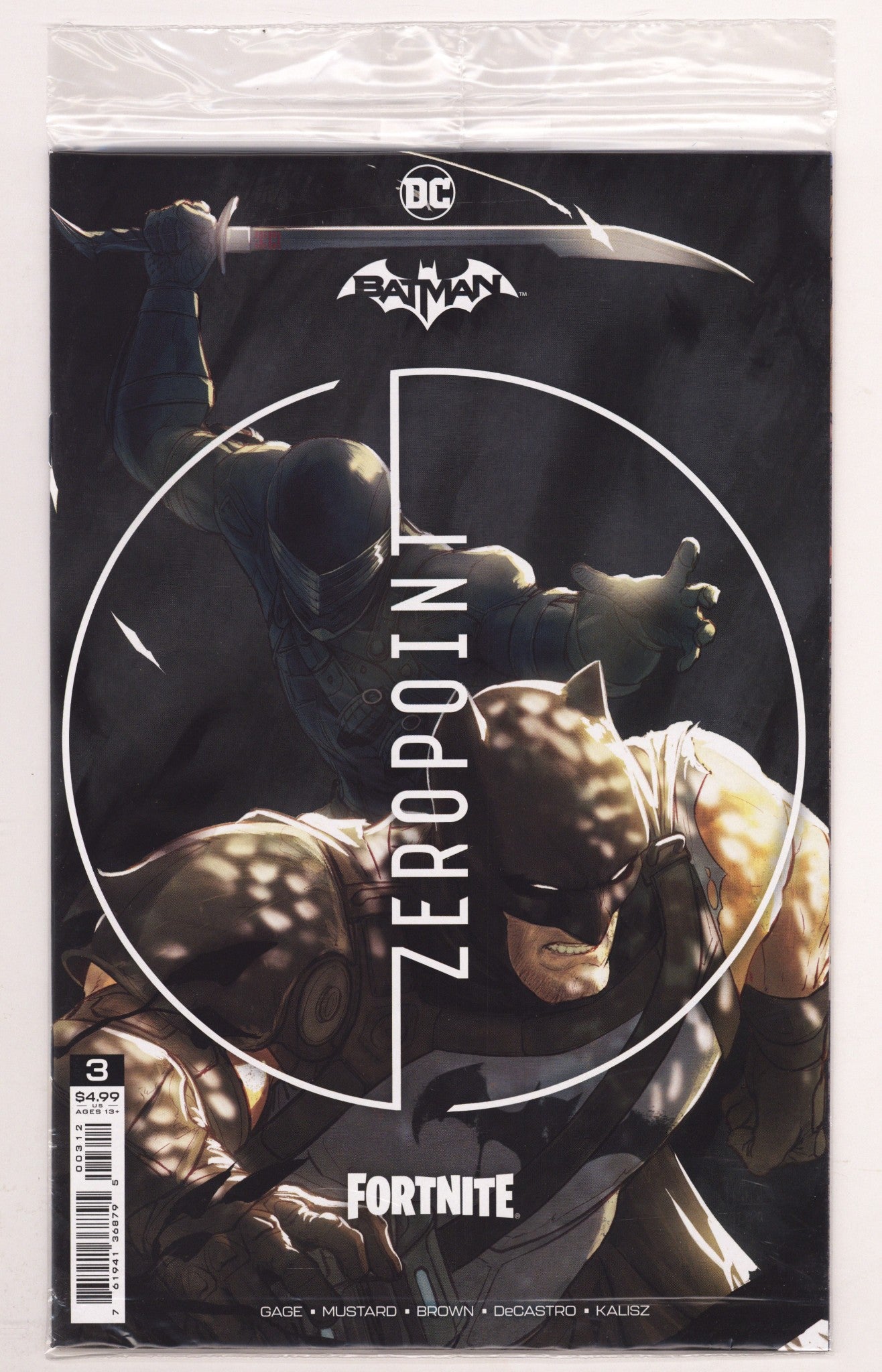 Batman / Fortnite: Zero Point   3  High Grade   (2021)     2nd Print  