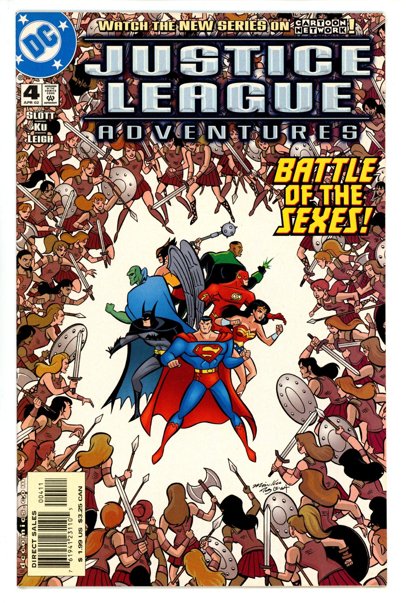 Justice League Adventures 4 VF+ (2002)
