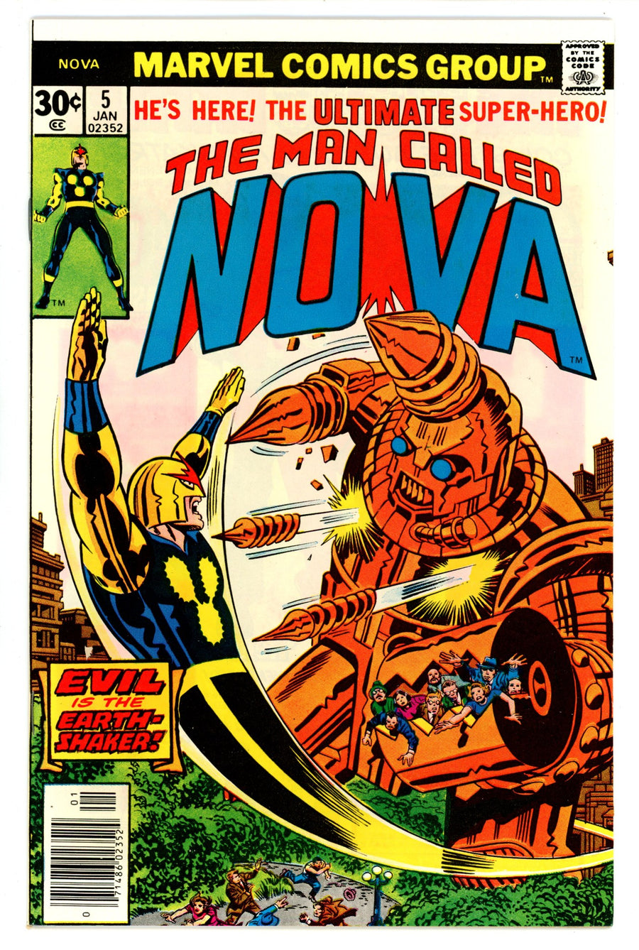 Nova Vol 1 5  VF+ (8.5)  (1977)   