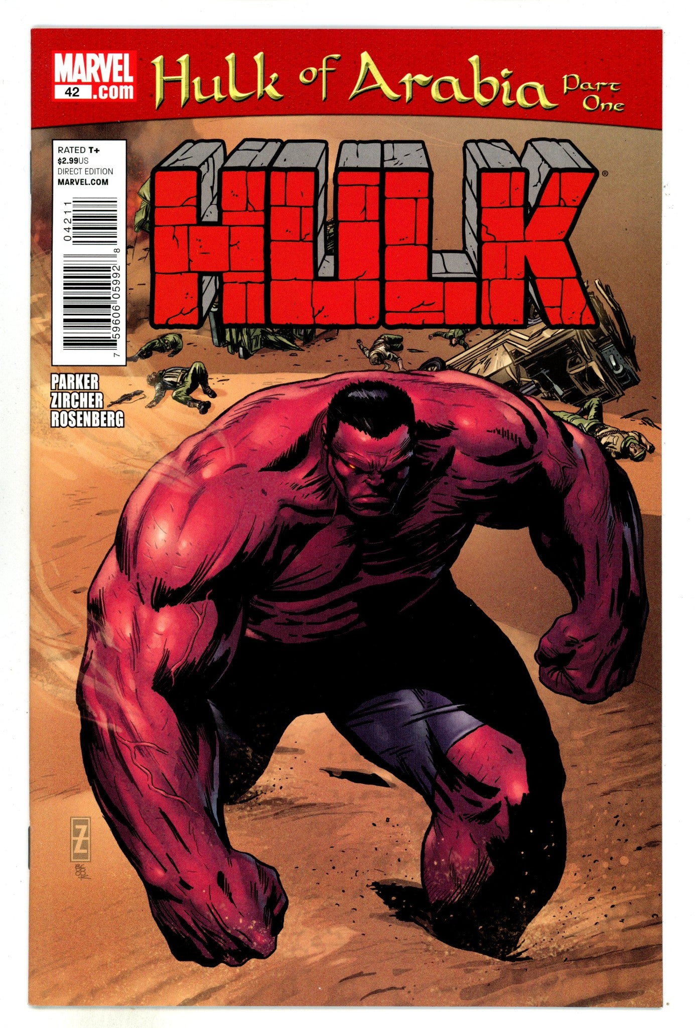 Hulk Vol 1 42 High Grade (2011) 