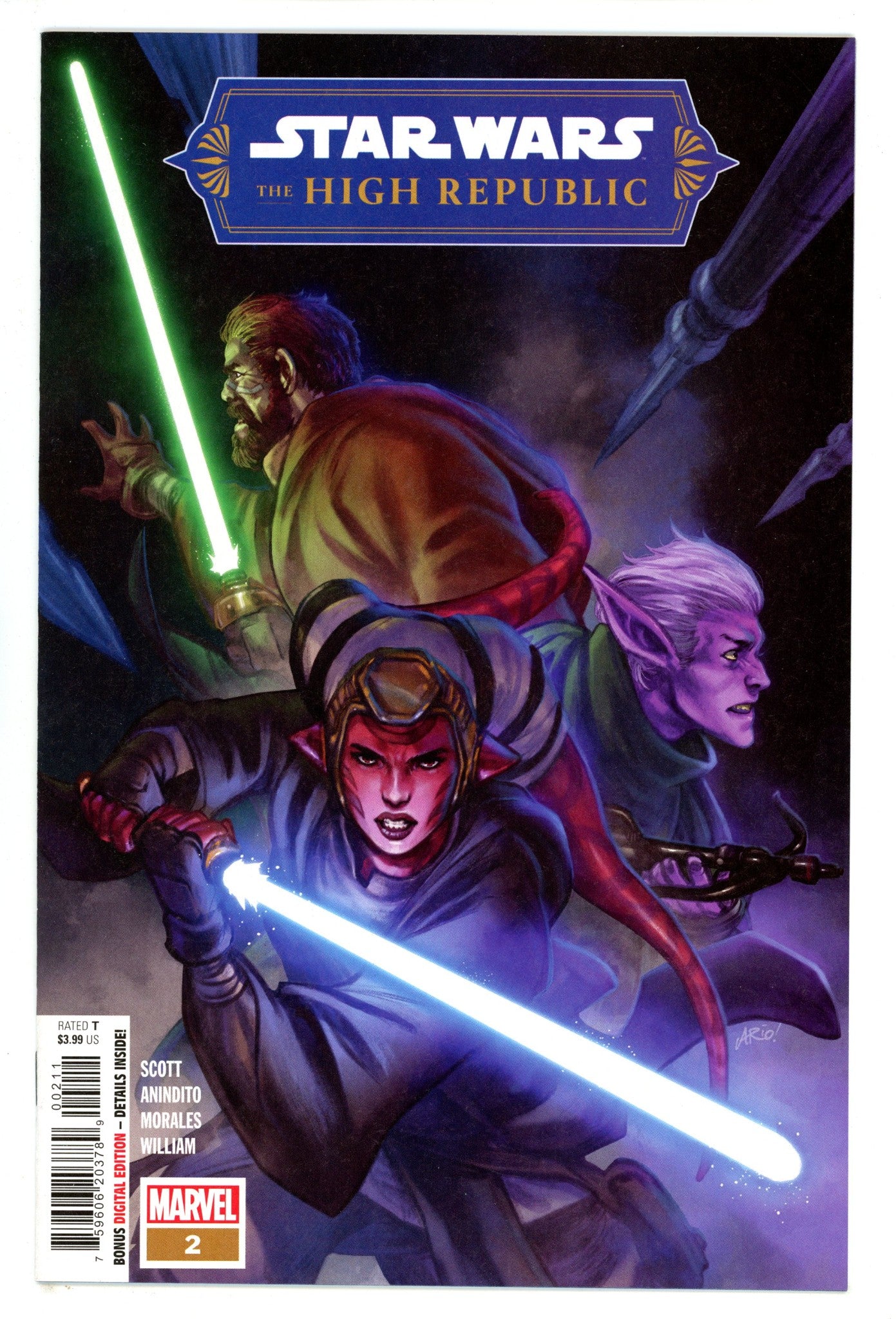 Star Wars: The High Republic Vol 2 2 High Grade (2023) 
