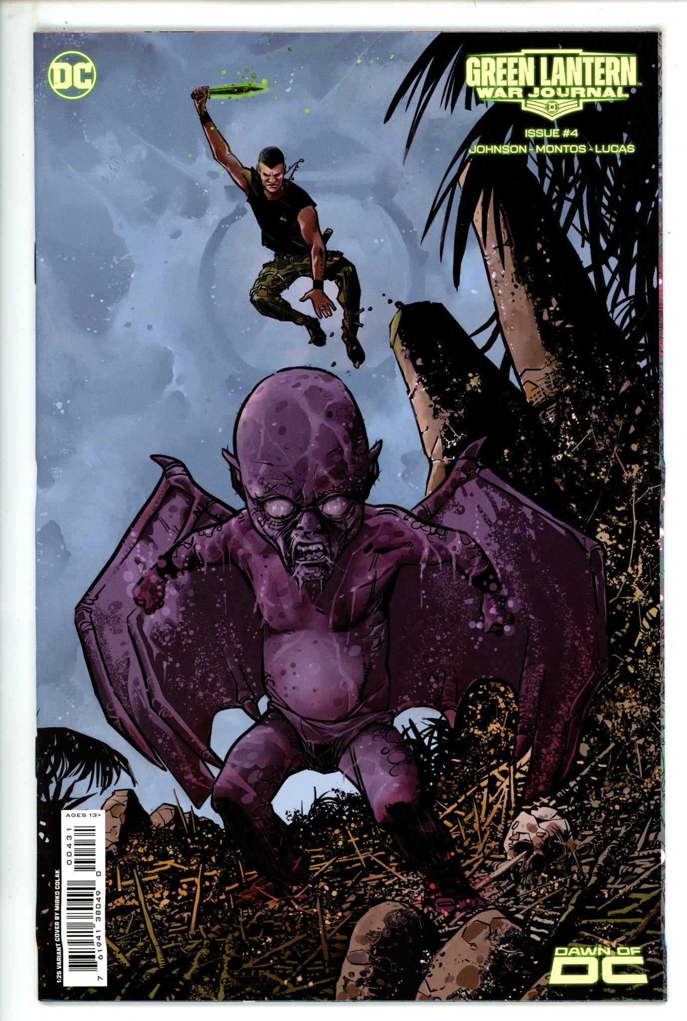 Green Lantern: War Journal 4 NM+ (9.6) (2023) Colak Incentive Variant 