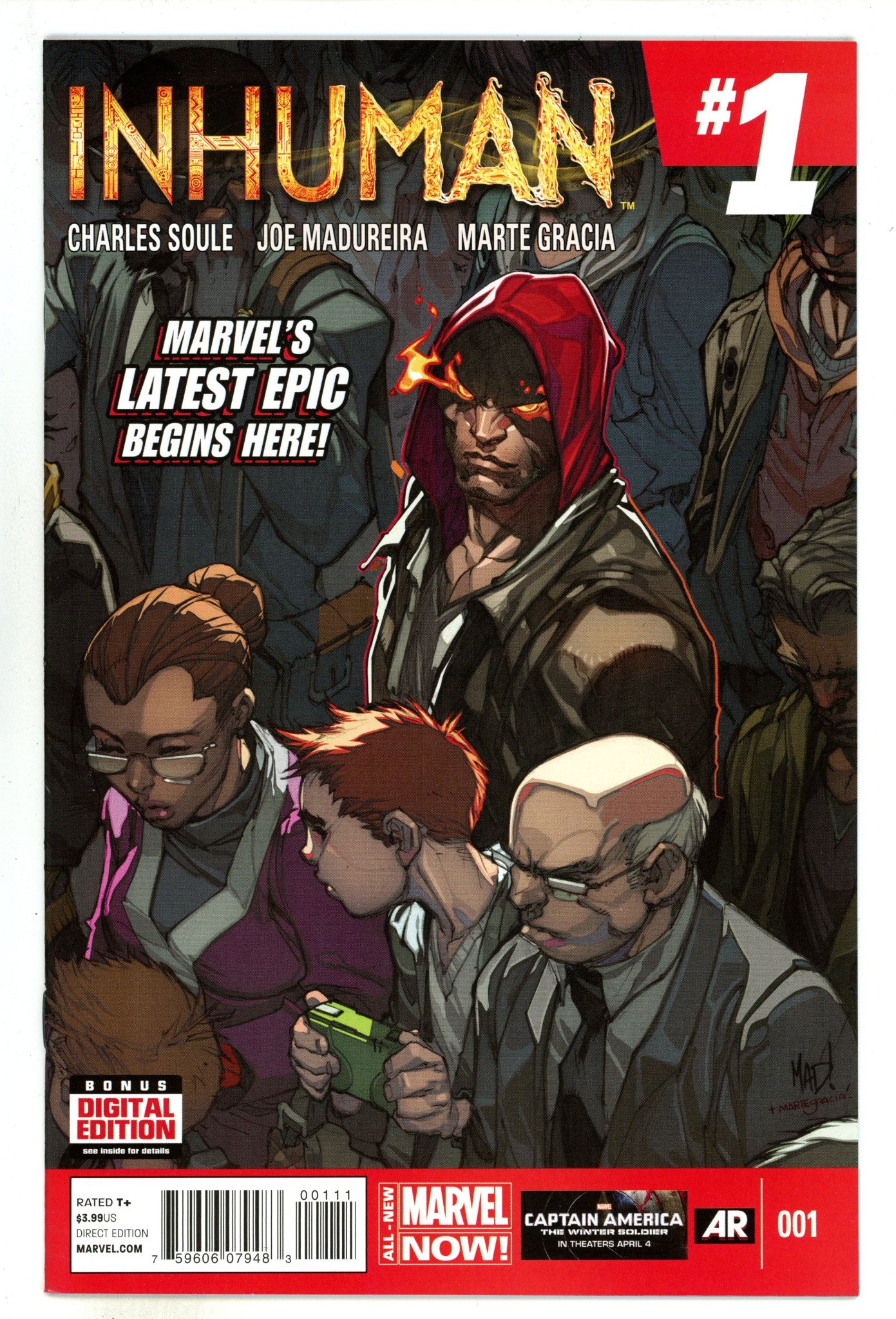 Inhuman 1 High Grade (2014) 