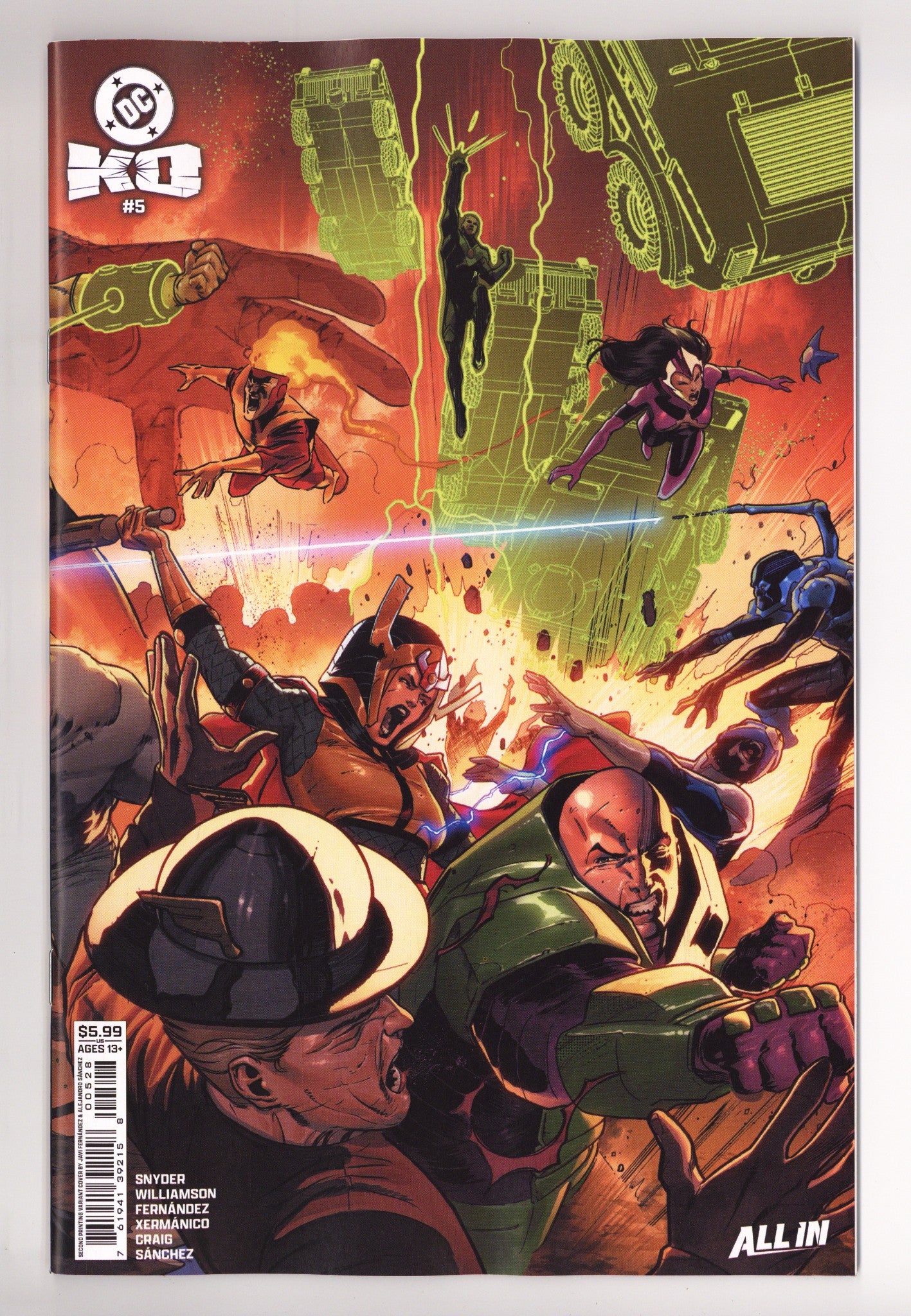 DC K.O.  5 Fernández  2nd Print Connecting Variant   (2026)