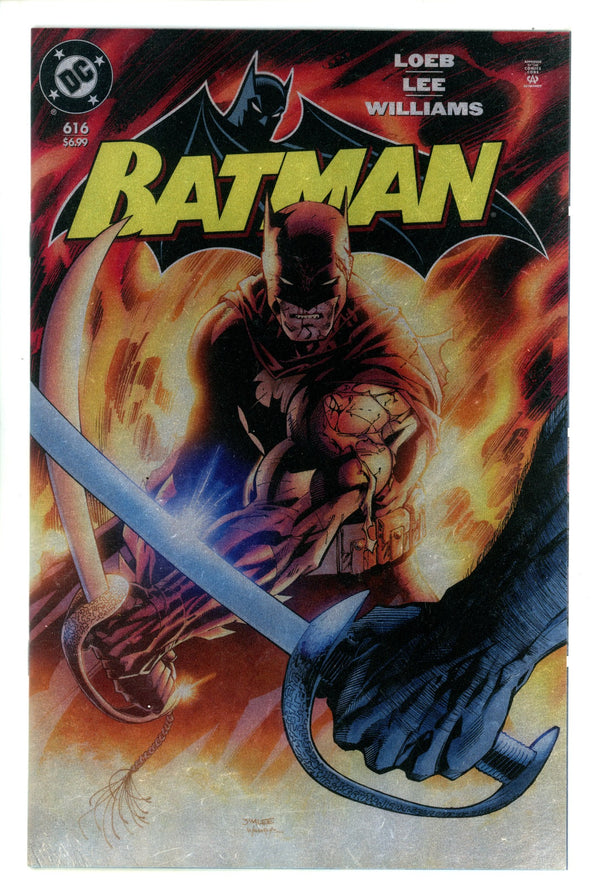 Batman Vol 1 616 Lee Facsimile Foil Variant (2025)