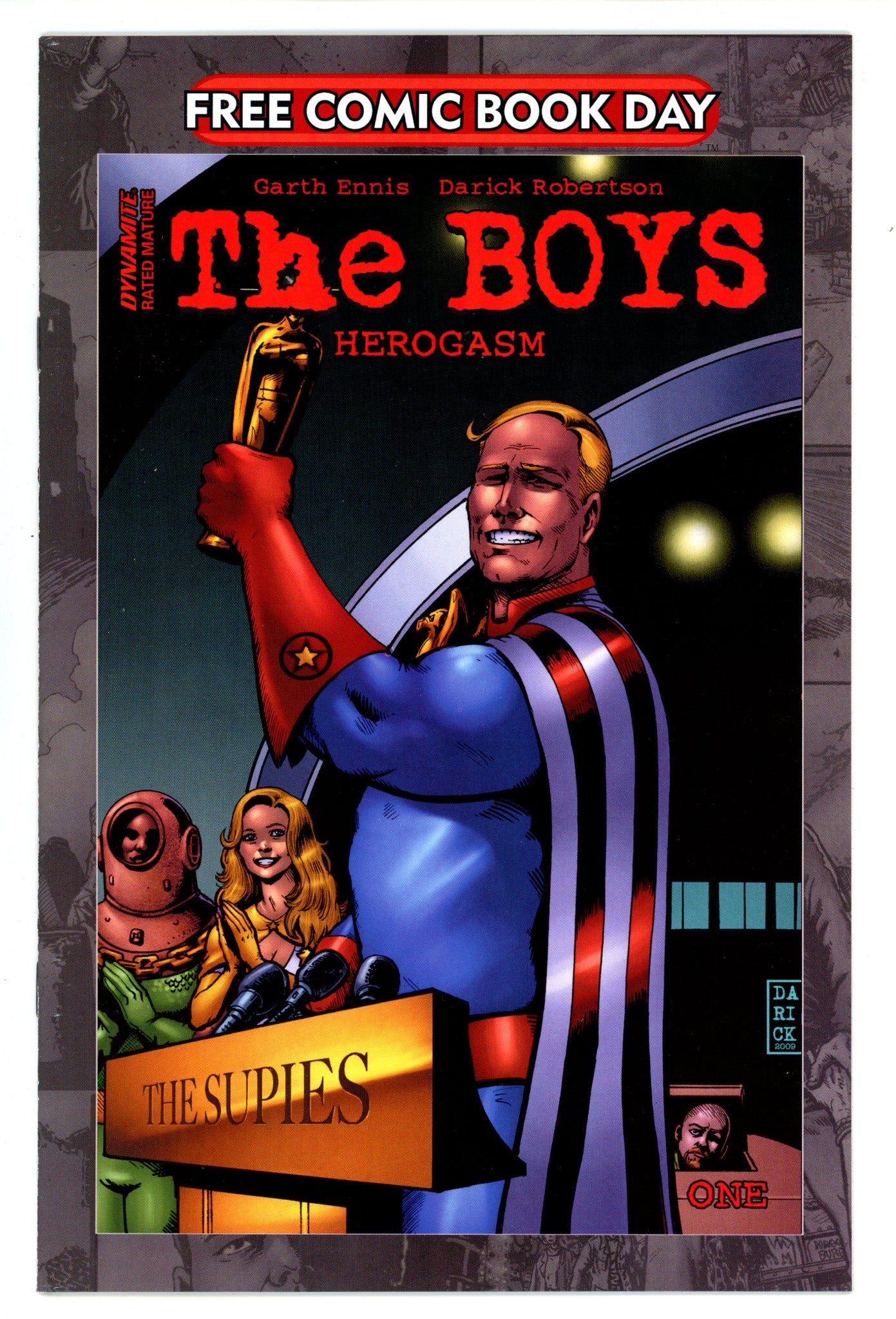The Boys Herogasm FCBD 1 High Grade (2021) 