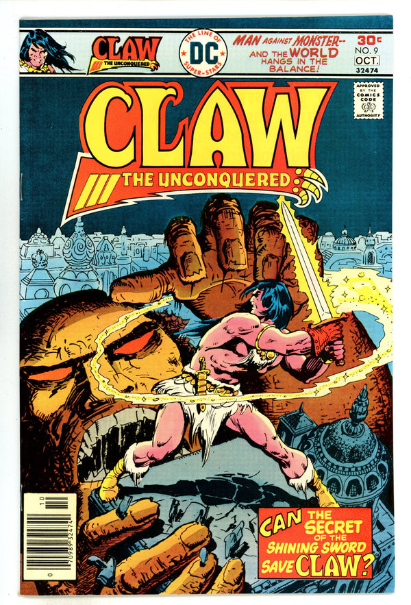 Claw the Unconquered 9 VF/NM (9.0) (1976)