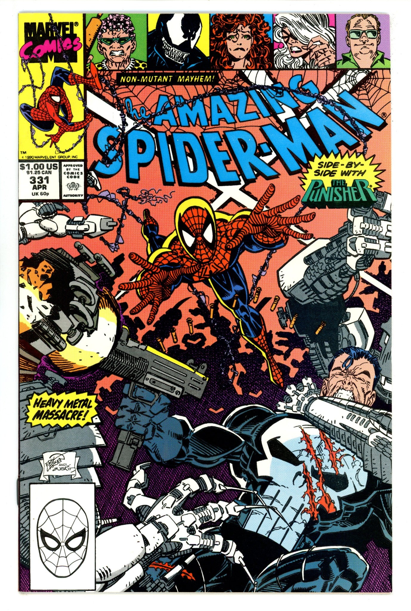The Amazing Spider-Man Vol 1 331 VF/NM (9.0) (1990) 