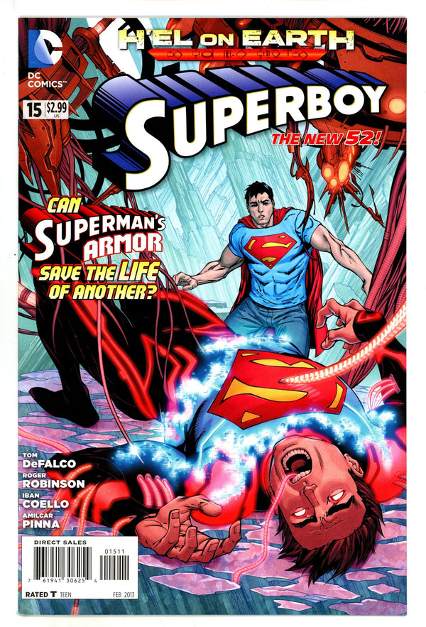 Superboy Vol 5 15 High Grade (2013)