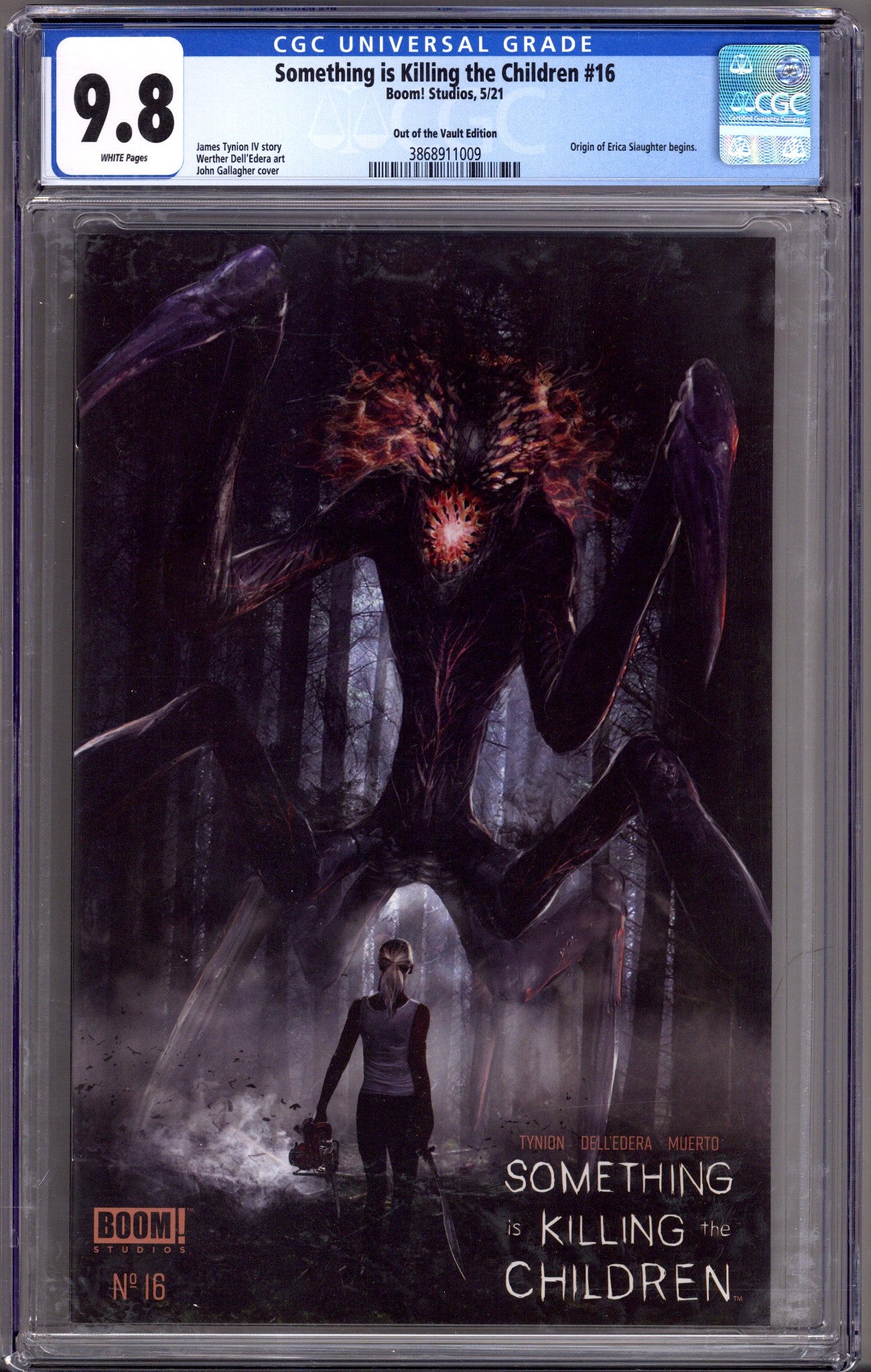 Something Is Killing the Children   16 CGC 9.8 (NM/M)   (2021) Gallagher     Exclusive Variant  