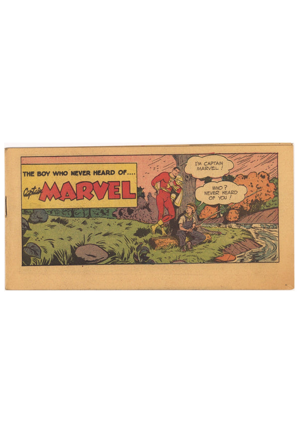 The Boy Who Never Heard of Captain Marvel [nn] FN (6.0) (1950)