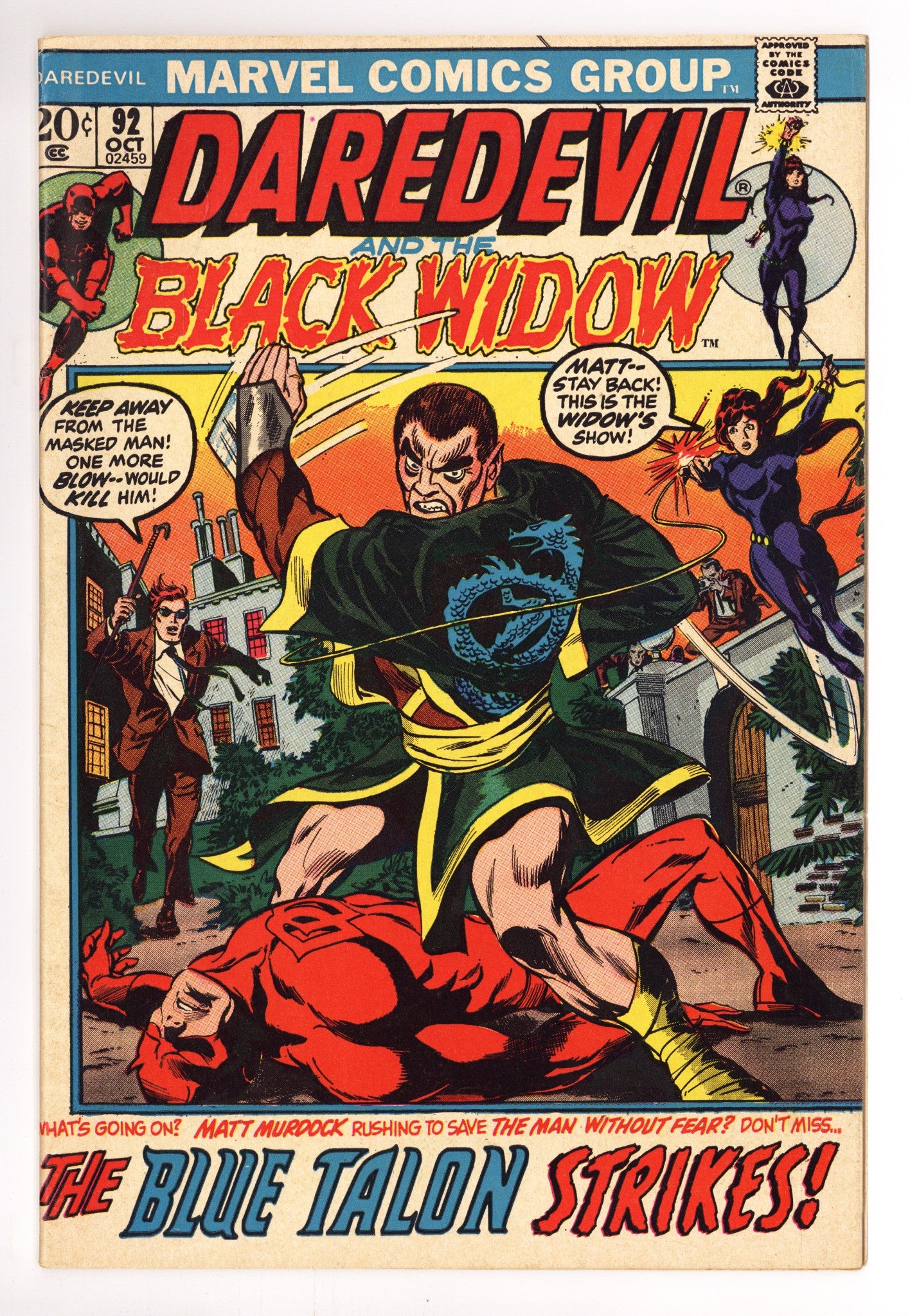 Daredevil Vol 1 92 FN (6.0) (1972) 