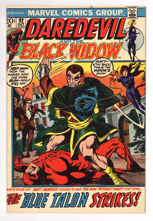 Daredevil Vol 1 92 FN (6.0) (1972)