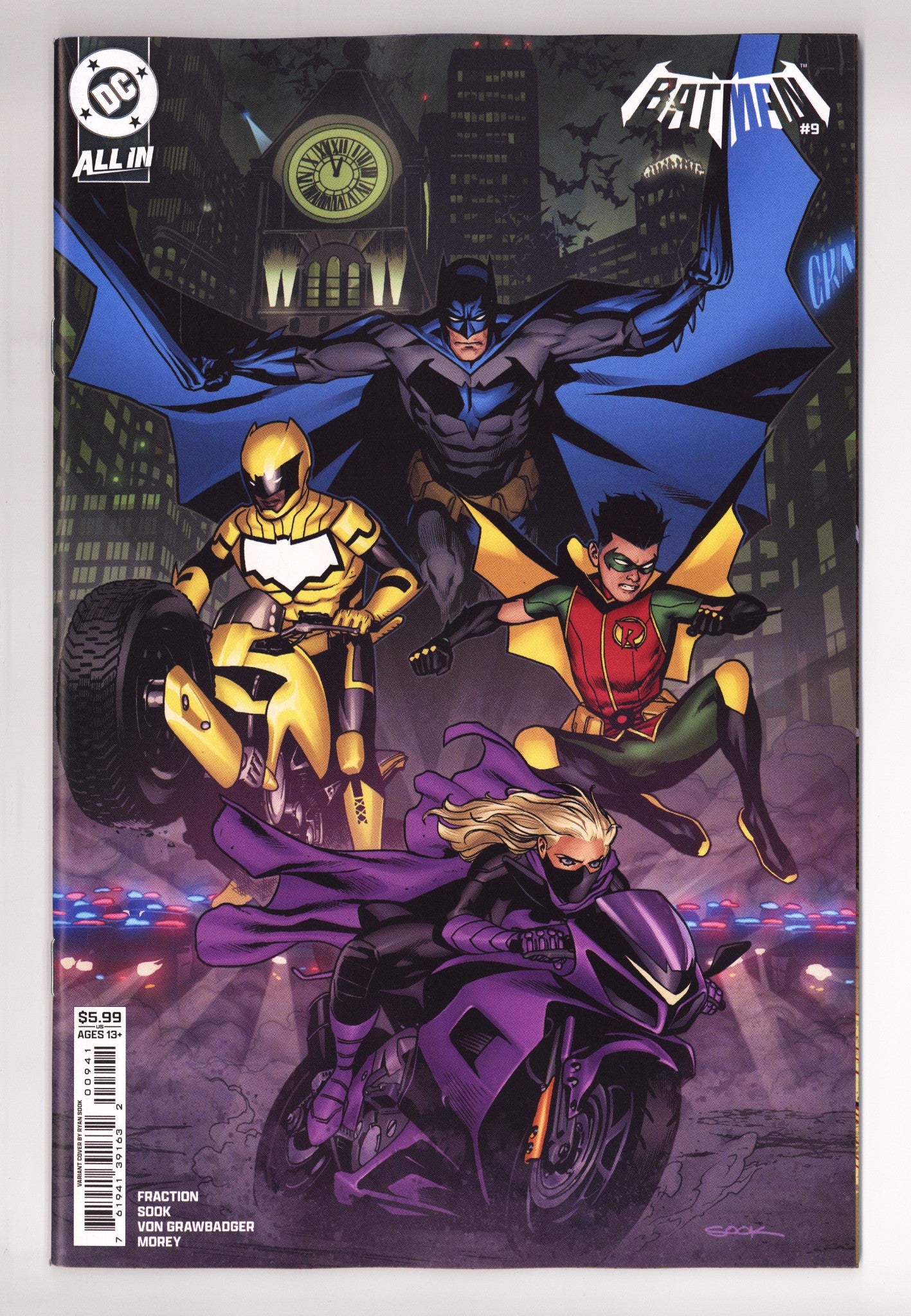 Batman Vol 4 9 Sook Variant (2026)