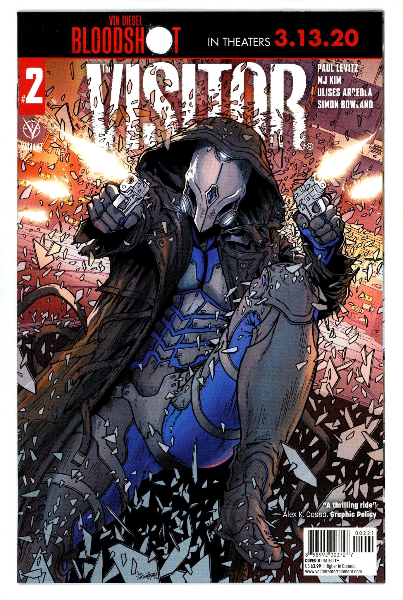 The Visitor 2 High Grade (2020) Davis-Hunt Variant 