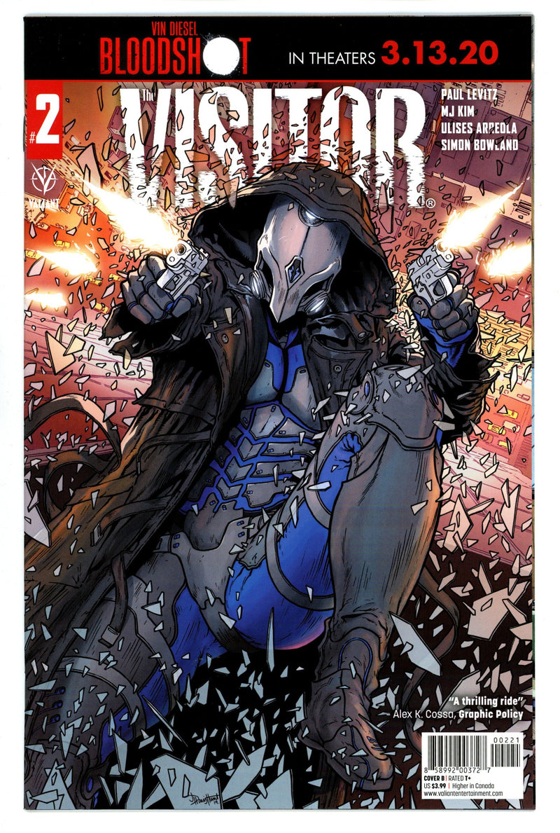 The Visitor 2 High Grade (2020) Davis-Hunt Variant 