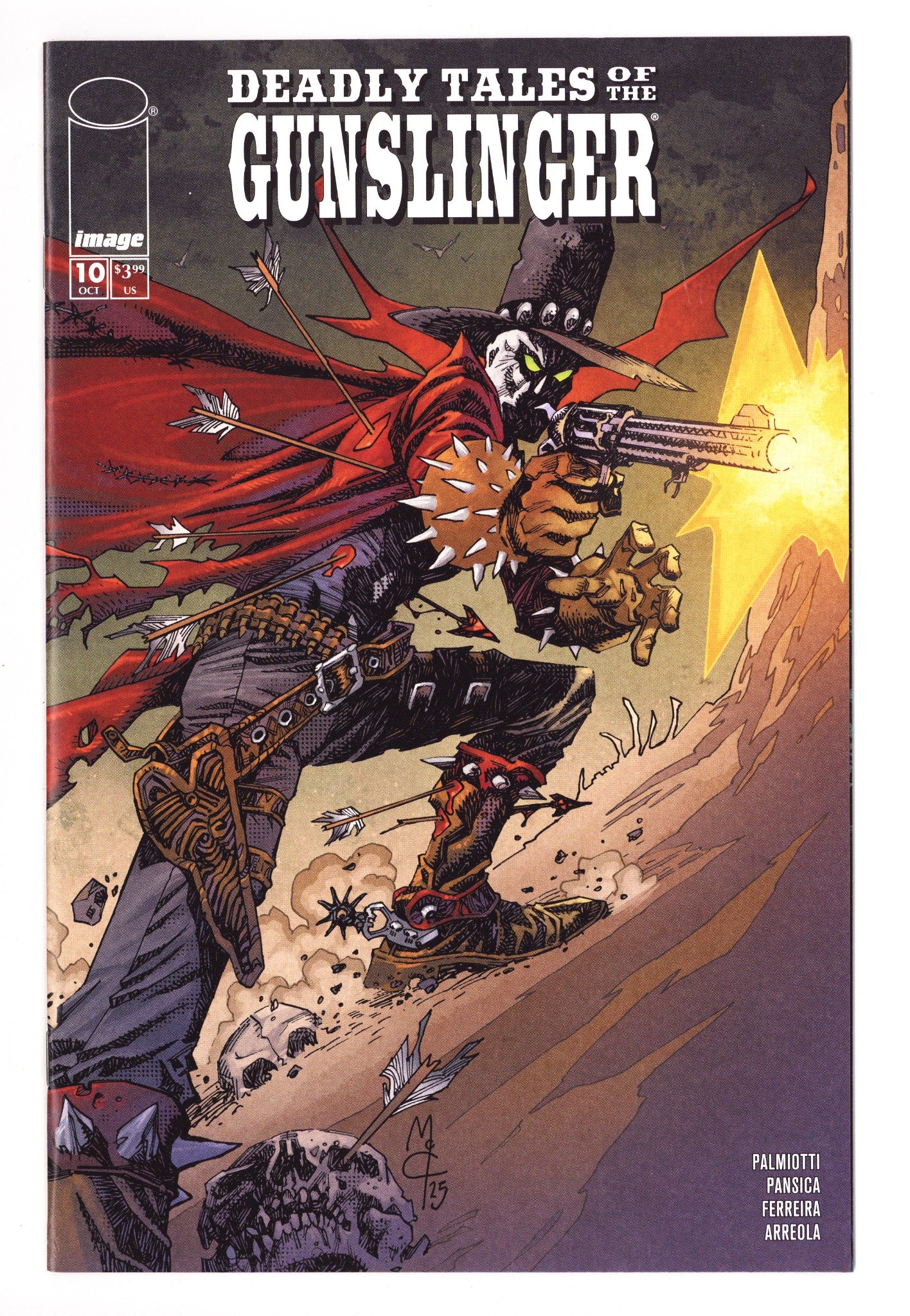 Deadly Tales Of The Gunslinger Spawn 10 Mccrea Variant (2025)