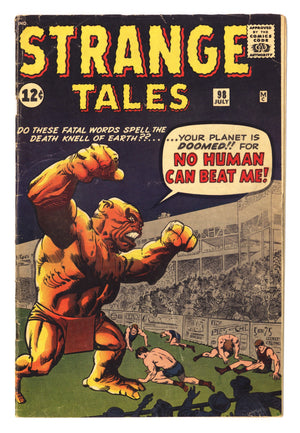 Strange Tales Vol 1 98 VG- (3.5) (1962)